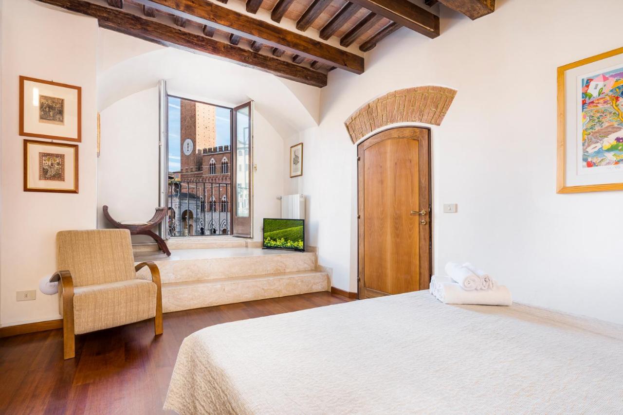 The Balcony Suite - Affaccio Su Piazza Del Campo Sienne Extérieur photo